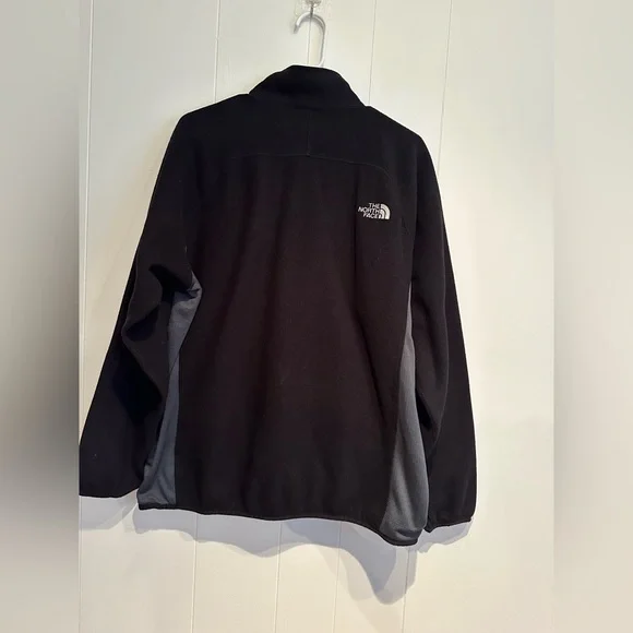 The North Face Summit Series Fleece Pullover Black 1/2 Zip Jacket Mens L - Picture 5 of 9